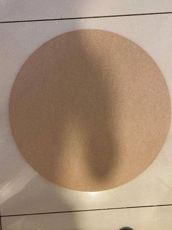 خشب دائري mdf جاهز للاعمال الخشبيه