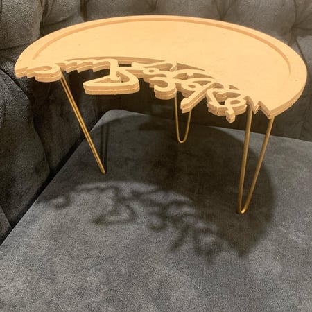 ارجل صواني لون ذهبي ارتفاع 20 سم