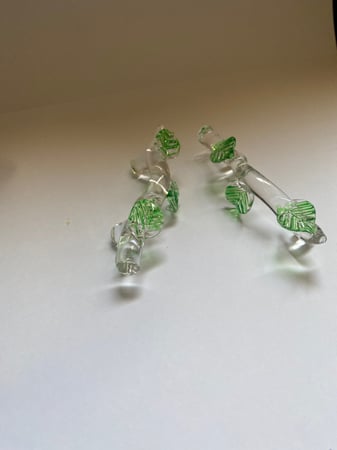 كرستال مقابض زوجين مقاس 7 ونص