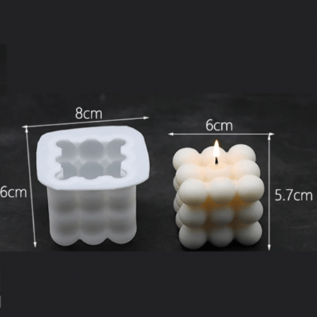 قالب بابلز كبير للشمع