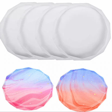 قالب كوستر مضلع مقاس 13