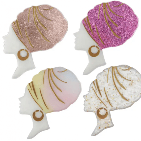 قالب كوستر المرأه العصرية