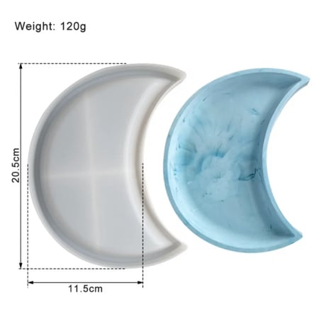 قالب هلال مجوف مقاس 20 سانتي