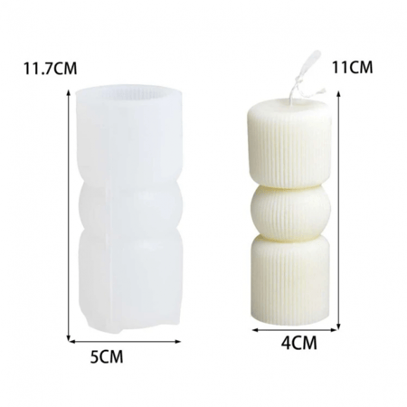 قالب سيليكون شمع مميز