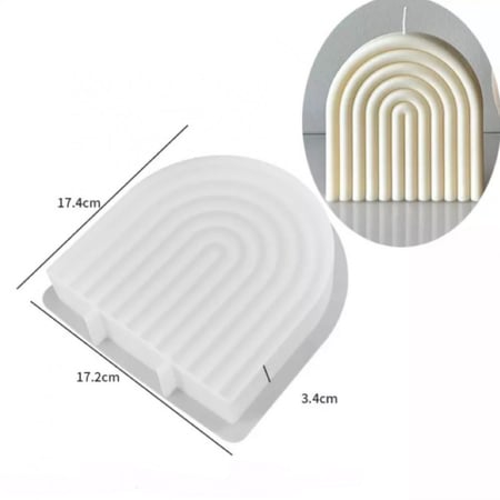 قالب القوس للشمع مقاس 17