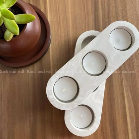 قالب شمعدان  3 فتحات