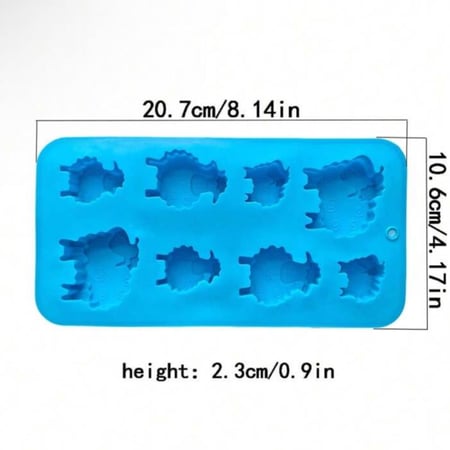 قالب خراف للشمع والشكلاته والصابون