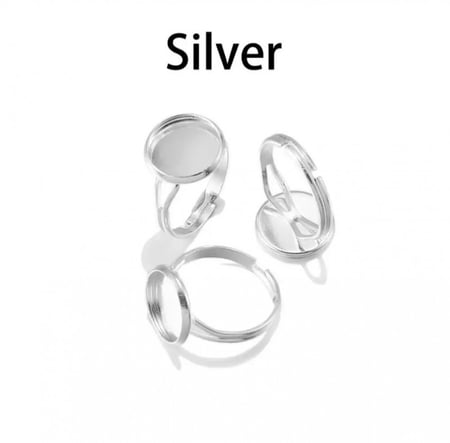 خاتم مصنوع من الفولاذ للتعبئه 5 حبه