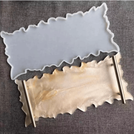 قالب صينيه مستطيل مشرشر