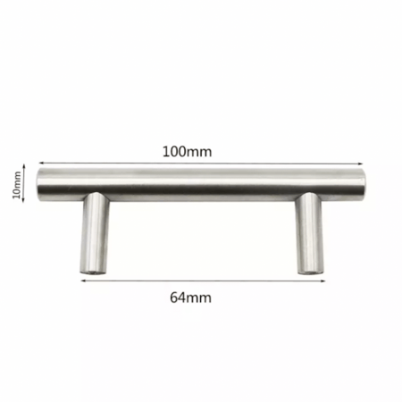 مقابض فضي مقاس 10 سانتي (قطعتين)