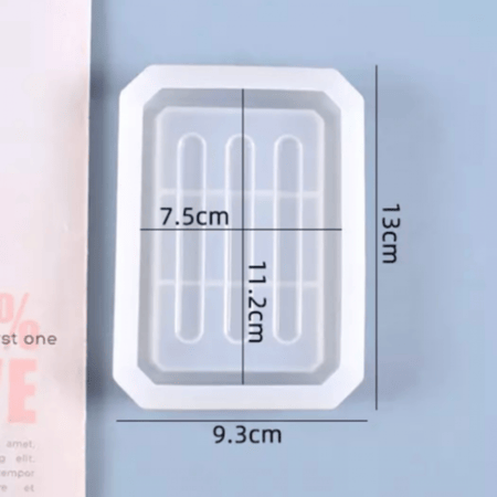 قالب سيليكون صحن الصابون