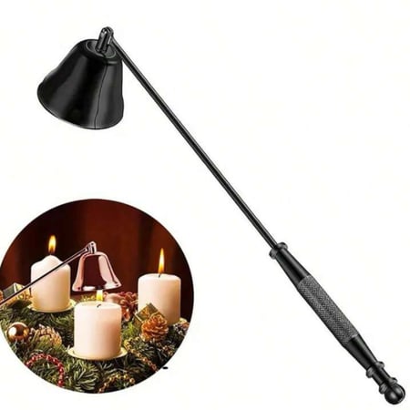 مطفاة شموع لون اسود