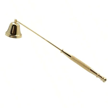 مطفاة شموع لون ذهبي