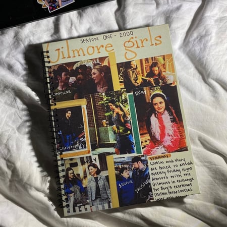 دفتر Gilmore girls  حجم كبير