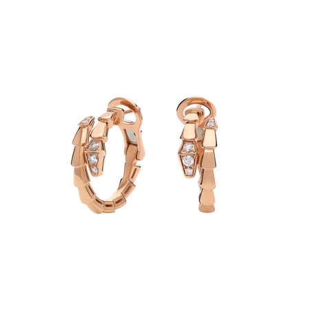 Serpenti viper earrings