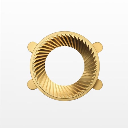 فاريا -شفرات طحن سوبرنوفا مطلية بالتيتانيوم مقاس 58 مم VS6 لطاحونة |  Varia - Supernova Titanium 58mm Flat Burrs for VS6 Grinder Gold