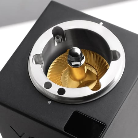 فاريا -شفرات طحن سوبرنوفا مطلية بالتيتانيوم مقاس 58 مم VS6 لطاحونة |  Varia - Supernova Titanium 58mm Flat Burrs for VS6 Grinder Gold