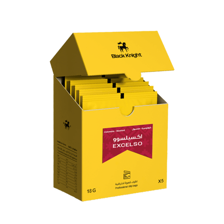الفارس الاسود - اظرف اكسيلسو كولومبيا 5حبات 18G