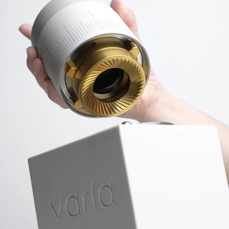 فاريا -شفرات طحن سوبرنوفا مطلية بالتيتانيوم مقاس 58 مم VS6 لطاحونة |  Varia - Supernova Titanium 58mm Flat Burrs for VS6 Grinder Gold