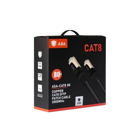 سلك انترنت - ASA CAT8 80M