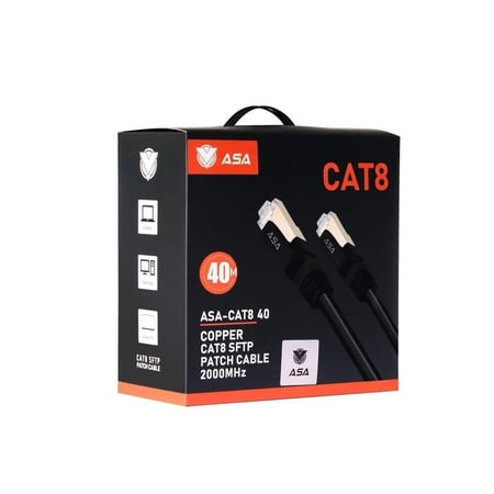 سلك انترنت - ASA CAT8 40M