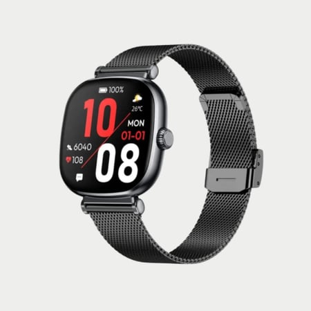 ساعة ذكية من جرين لون اسود