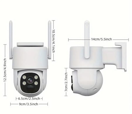 كاميرا مراقبة بالطاقة الشمسية