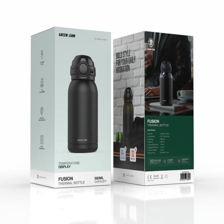 مطارة حافظة حرارة وبرودة - Green Lion