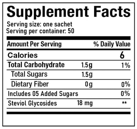 هيلثي اند تيستي - سكر استيفيا محلى هيلثي (50 ظرف) - Healthy & Tasty - Healthy Sweet