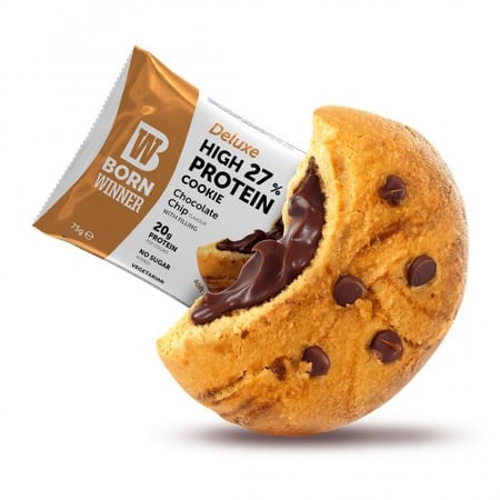 سناك بورن وينر كوكيز ديولكس شوكولاته شيب 75 جم بدون سكر مضاف