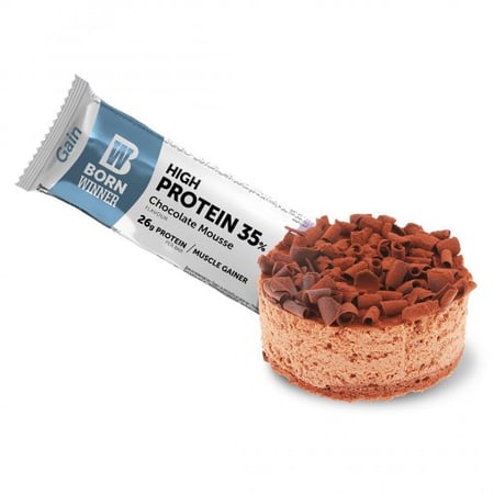 سناك بورن وينر بروتين بار جين بدون سكر مضاف 75جم - شوكلاتة موس