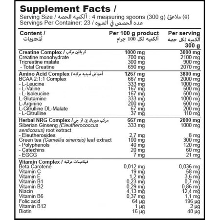 جينر ماس بروفيشنال  6800جم 23 حصة