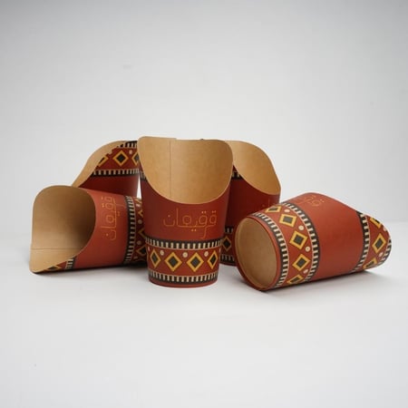 اكواب توزيعات ورقية - 10حبات