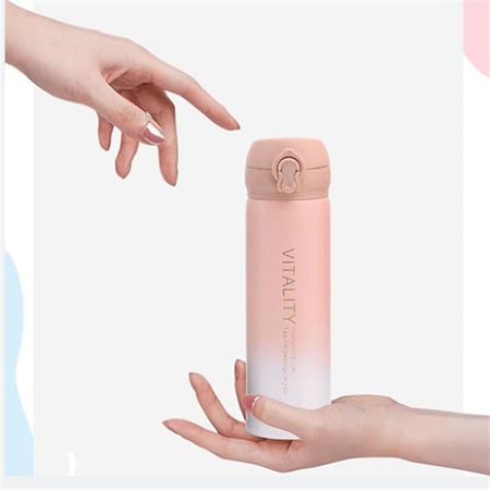 زجاجة ماء فلاذية