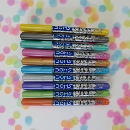 اقلام تلوين ماركر 10 الوان من دومز