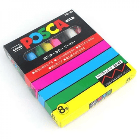 طقم الوان بوسكا 8 لون 3M - ياباني