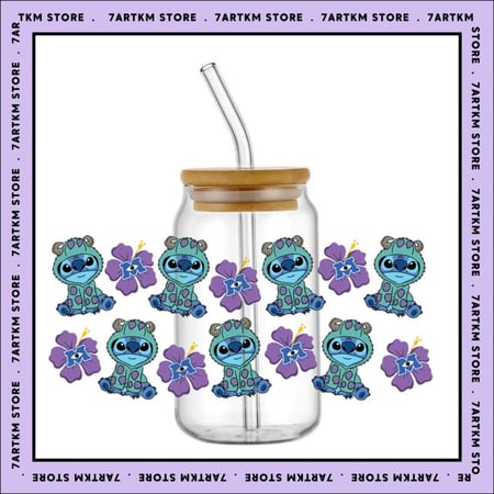 كاس زجاج - ستيتش و شركه المرعبين