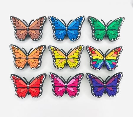 فراشه - ملونه