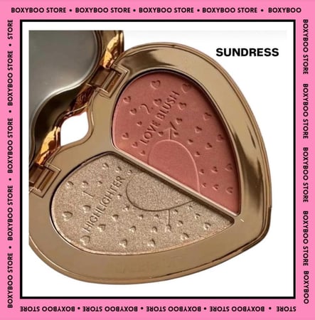 بلشر/هايلايت القلب real beauty