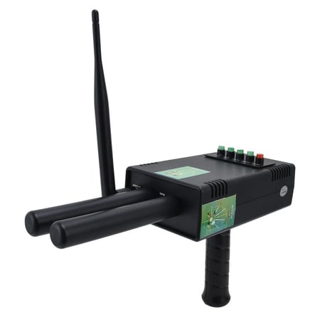 جهاز الكشف عن الذهب والألماس والفضة والنحاس والأحجار الكريمة على عمق 20 مترا تحت سطح الأرض وعلى نطاق 1000 مترا مربع من إكس إيزت