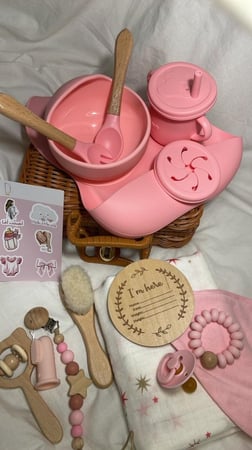 حقيبة الطفل - لون وردي