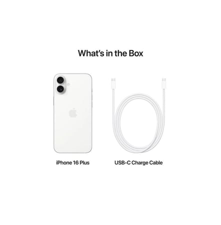 ايفون 16 بلس - White