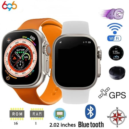 ساعة ذكية S8 بنظام اندرويد ومدخل شريحة في متجر X9 للالكترونيات