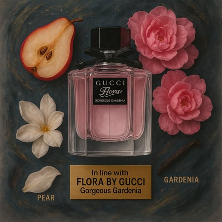 0045 In line with Flora by Gucci Gorgeous Gardenia