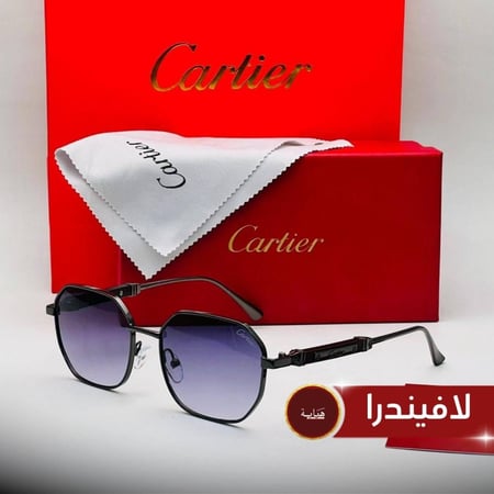 نظارة كارتييه + سبحة
