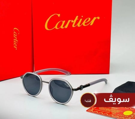نظارة كارتييه + سبحة