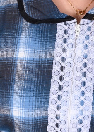 زي عاملات شتوي بسحاب