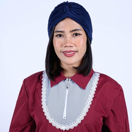 طاقية عمامة للرأس نسائية