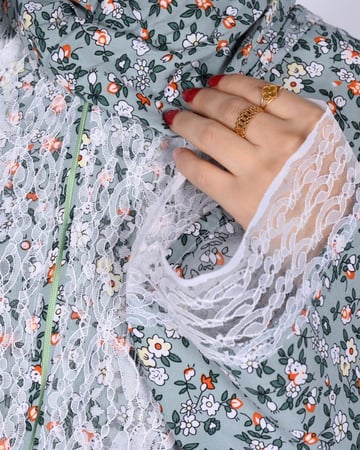 شرشف صلاة مع طرحة