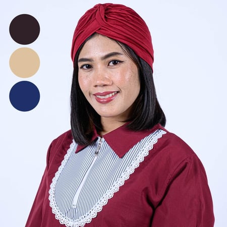 طاقية عمامة للرأس نسائية